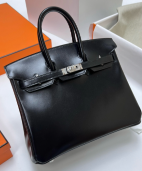 에르메스 버킨백25 블랙 은장